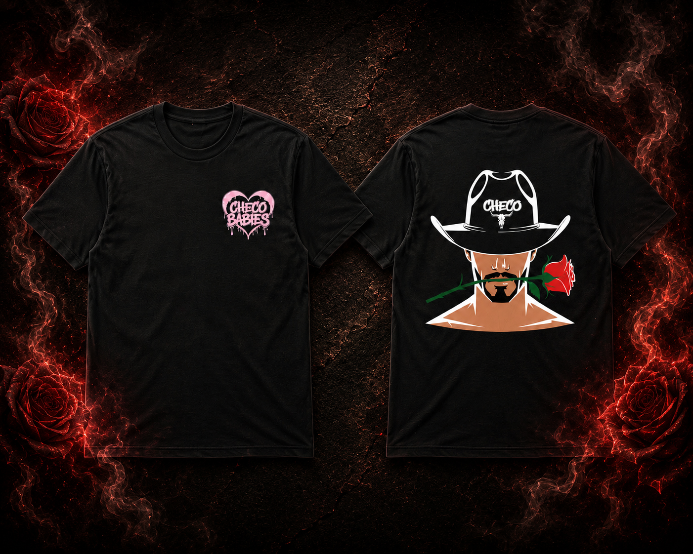 Playera Con La Rosa